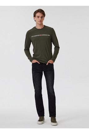 شلوار جین رنگی مردانه پاچه ساده Lee Cooper - کد 350346946