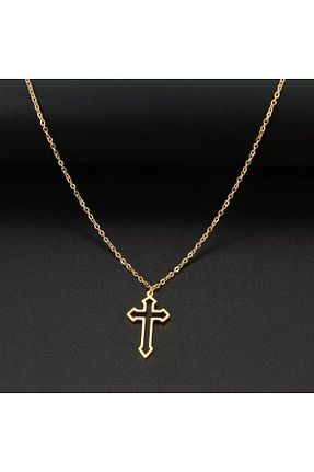 گردنبند نقره طلائی زنانه 925 عیار GÜMÜŞ - کد 351872008
