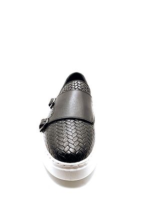 کفش بیرون مشکی مردانه چرم اصل VEYİS USTA - کد 349778344