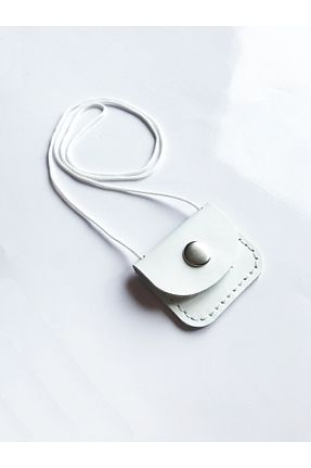 گردنبند جواهر سفید زنانه چرم ViP GiFT - کد 349830799