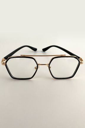 عینک محافظ نور آبی طلائی زنانه 58 UV400 کد 350097785