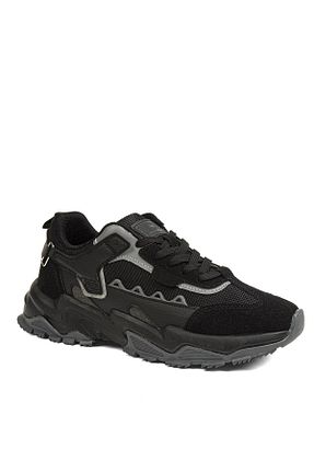 کفش بیرون مشکی مردانه پارچه Dunlop - کد 350402529