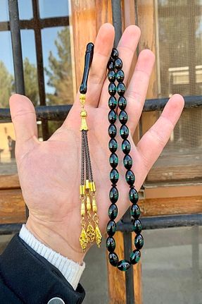تسبیح سبز کهربا Genel Markalar - کد 87940032
