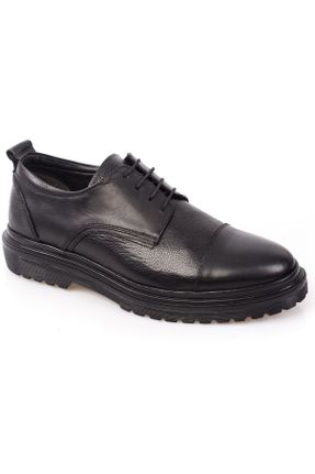 کفش کلاسیک مشکی مردانه پلی اورتان پاشنه کوتاه ( 4 - 1 cm ) کد 350056531