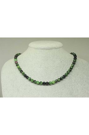 گردنبند جواهر رنگی زنانه سنگ طبیعی Yasamtohumu - کد 352172083