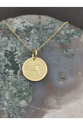 گردنبند نقره طلائی زنانه 925 عیار GÜMÜŞ - کد 451156797