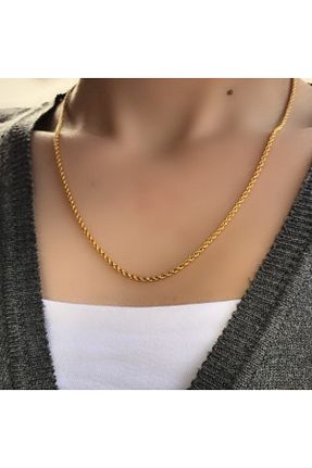 گردنبند طلا زرد زنانه 14 عیار DİLEK KUYUMCULUK - کد 68008796