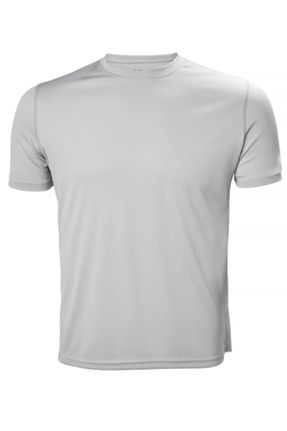تی شرت طوسی مردانه رگولار پلی استر کد 4918165