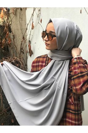شال طوسی زنانه پلی استر Armine - کد 75455866