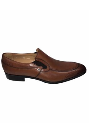 کفش کژوال قهوه ای مردانه چرم طبیعی کد 75857397