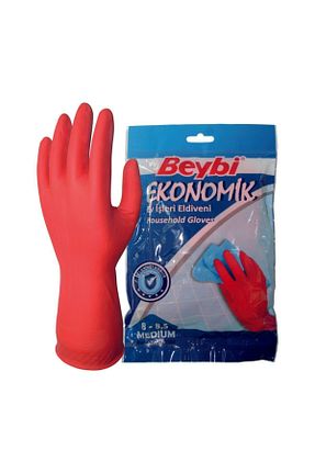 دستکش قرمز زنانه BEYBİ - کد 39714866