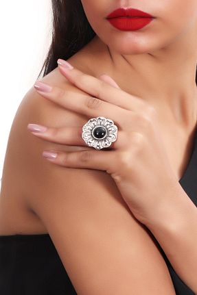 انگشتر جواهر زنانه منجق LABALABA - کد 55940293