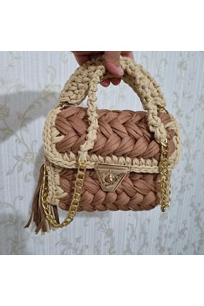 کیف دوشی قهوه ای زنانه Desu accessories - کد 352547231