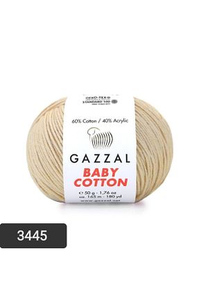 نخ بافندگی بژ Gazzal - کد 90567548