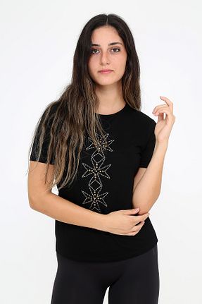 بلوز مشکی زنانه ساده Rubadi - کد 353751146
