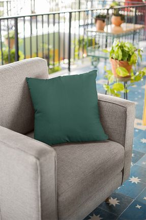کوسن و روکش کوسن سبز مخمل RugViva - کد 348146526