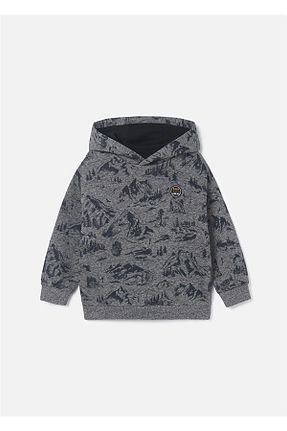 سوئیشرت طوسی بچه گانه چاپی Mayoral - کد 353722899