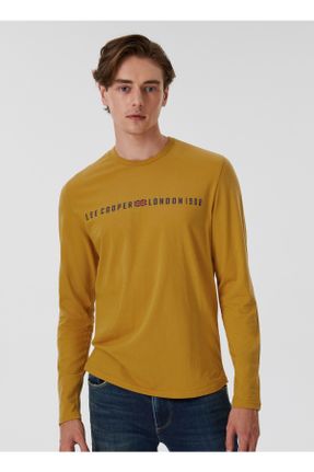 تی شرت زرد مردانه کد 353893488