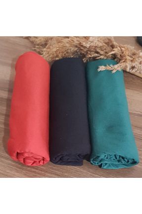 شال مشکی زنانه پنبه ای HAR-UM Ticaret - کد 353530269
