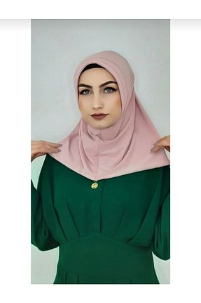 روسری صورتی پنبه ای Ayselcehobi - کد 353433000