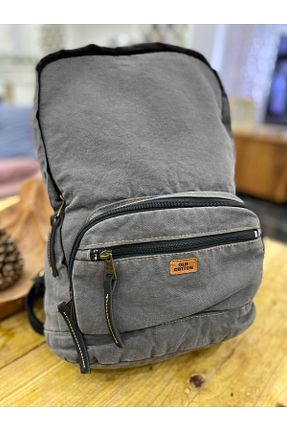 کوله پشتی طوسی زنانه سایز متوسط old cotton cargo - کد 353846669