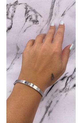 دستبند استیل (فولاد) طلائی زنانه استیل (فولاد) GOYA ACCESORIES - کد 354173996