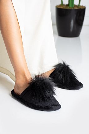 دمپائی خانگی مشکی زنانه پارچه ای Mrt Shoes - کد 354176329