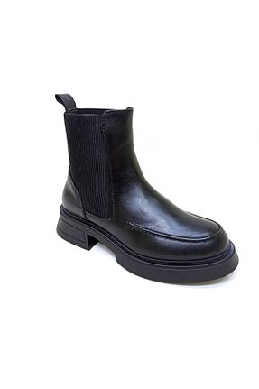 بوت / نیم بوت مشکی زنانه پارچه ALBİNİ - کد 354599065