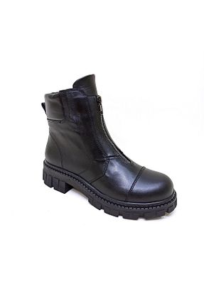 بوت / نیم بوت مشکی زنانه پارچه ALBİNİ - کد 354605126