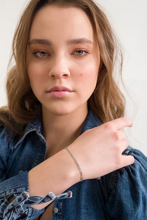 دستبند نقره زنانه 925 عیار ANDA - کد 354611260