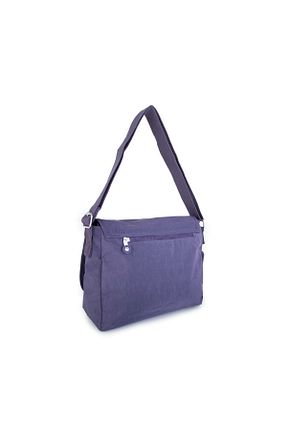 کیف پستچی بنفش زنانه پارچه ای Nas Bag - کد 87411253