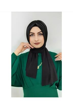 روسری مشکی پلی استر Ayselcehobi - کد 355534122