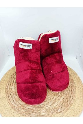 بوت خانگی زرشکی زنانه AkınalBella - کد 355584968