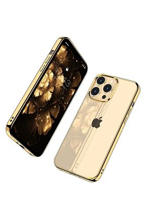 کاور و قاب طلائی iPhone 14 Pro Max m.tk moveteck - کد 354489513