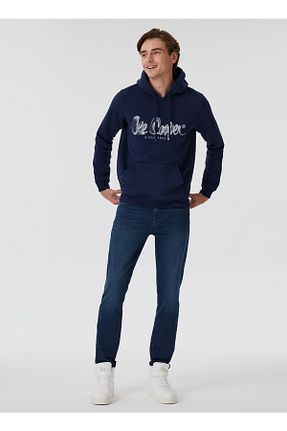 سوئیشرت سرمه ای مردانه ساده Lee Cooper - کد 354977262