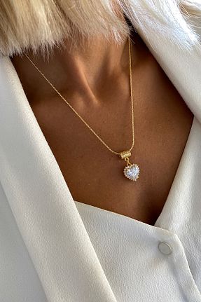 گردنبند جواهر طلائی زنانه روکش طلا Bonnjerra Jewellery - کد 162456064