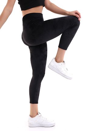 ساق شلواری مشکی زنانه بافتنی winmoda - کد 355388743