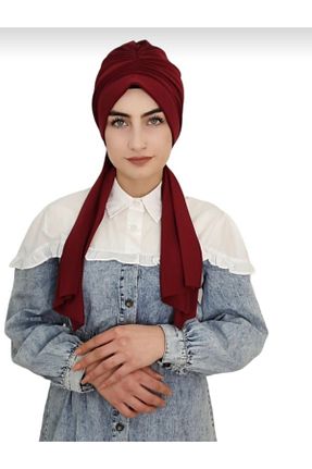 روسری زرشکی Ayselcehobi - کد 355525533