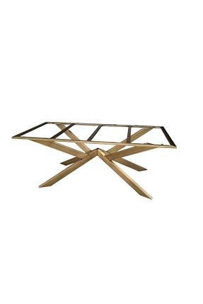 میز آشپزخانه طلائی چوب ALTAN HOME - کد 354194220