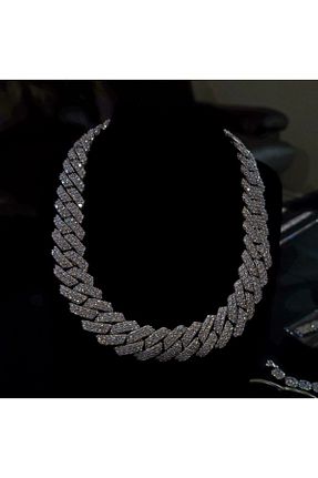 گردنبند استیل ( فولاد ) زنانه استیل (فولاد) Class takı - کد 354505816