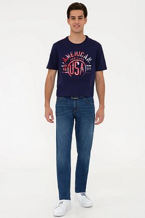 شلوار جین آبی مردانه رگولار U.S. Polo Assn. - کد 355012617