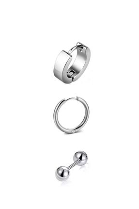 گوشواره استیل (فولاد) زنانه استیل (فولاد) Jaida Moda - کد 355028721