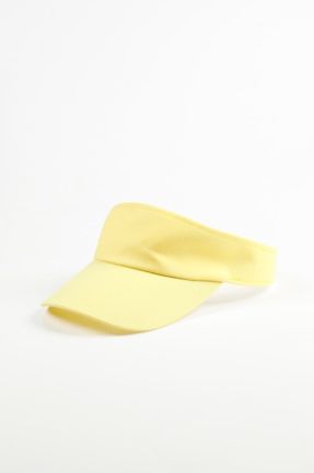 کلاه زرد زنانه پنبه (نخی) کد 355299715