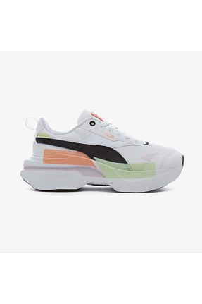 کفش اسنیکر سفید زنانه بند دار Puma - کد 355101573