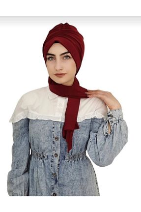 روسری زرشکی Ayselcehobi - کد 355525533
