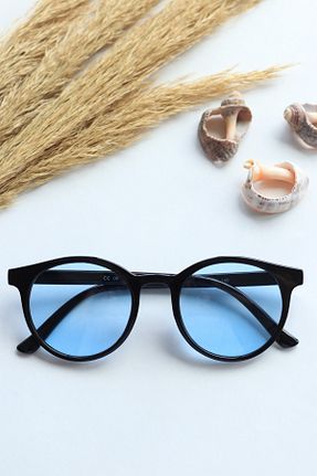 عینک آفتابی آبی زنانه UV400 LOOKUP NEW - کد 355659095