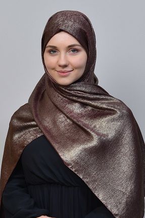شال زرشکی زنانه پنبه ای Altobeh - کد 356196513