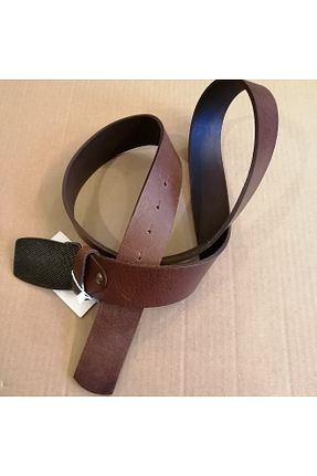 کمربند قهوه ای زنانه چرم خالص Butik Tülin - کد 356520575