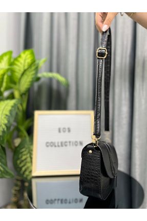 کیف دوشی مشکی زنانه EOS COLLECTİON - کد 356748094