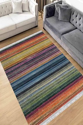فرش رنگی زیره ضد لغزش Motto Rug Store - کد 355653968